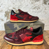 Valentino Red Camo Black Sneaker Sz 10 (43)