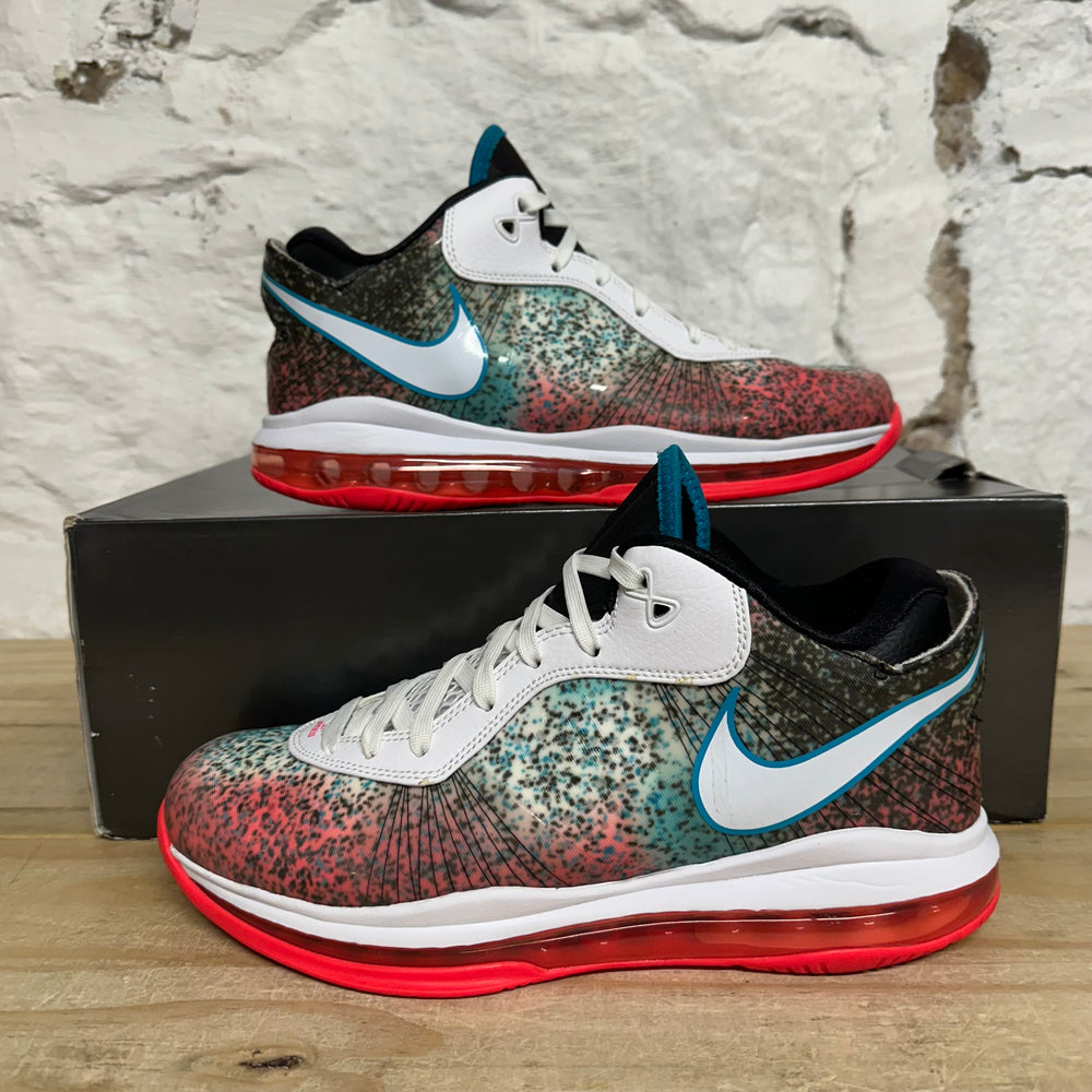 Nike LeBron 8 V2 Low Miami Nights Sz 8.5