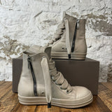 Rick Owens Jumbo Lace Gray Pearl High Sz 7.5 (40.5)