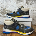 Gucci Ultrapace Gray Blue Sneaker Sz 11.5 No Box