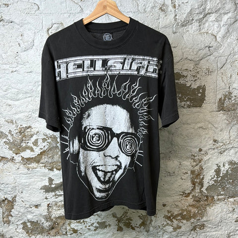 Hellstar Heaven Sounds T-shirt Black Sz S