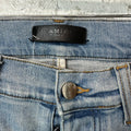 Amiri Plain Blue Denim Jeans Sz 29