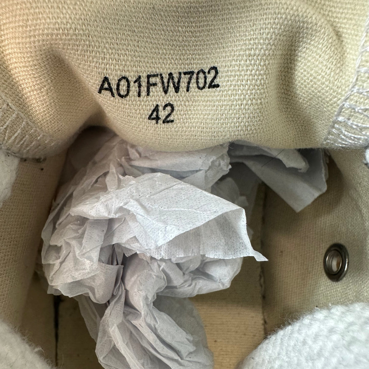 Maison Mihara White Peterson Sneaker Sz 9 (42)