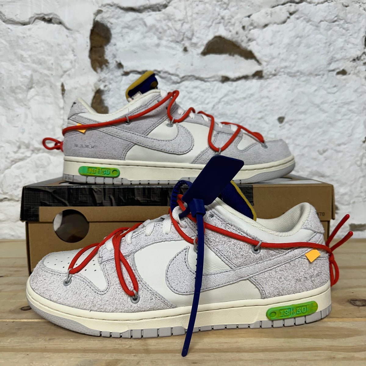 Nike Dunk Low Off-White Lot 13 Sz 10