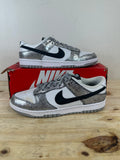 Nike Dunk Low Golden Gals Metallic Silver Sz 8.5(10W)