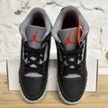 Air Jordan 3 Mid Cleat Black Cement Sz 10.5 DS