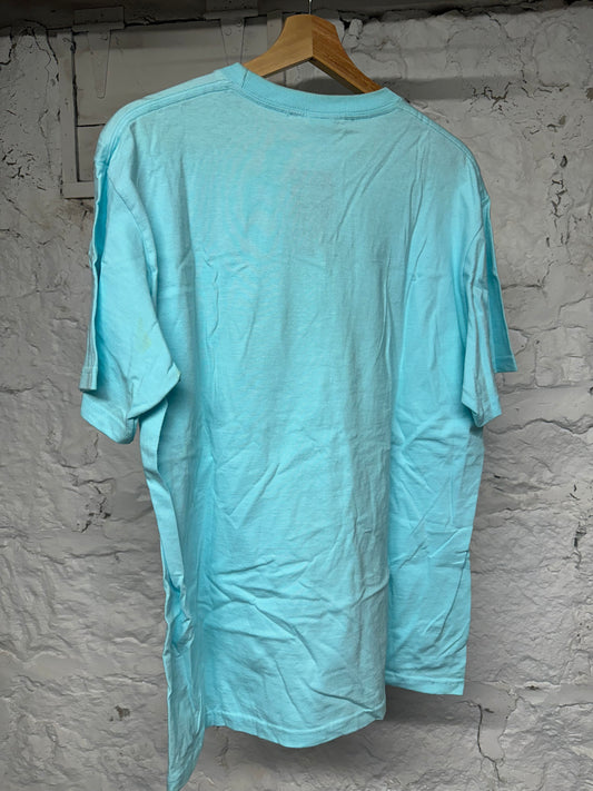 Supreme Light Blue Shrek T-Shirt Sz M