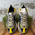 Gucci Rhyton Multicolor GG Monogram White Sneaker Sz 9.5