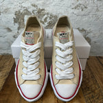 Maison Mihara White Tan Shell Toe Sneaker Sz 11 (44)