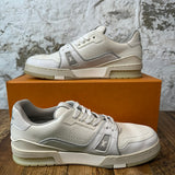 Louis Vuitton White Cream Trainer Sz 11 (9.5LV)