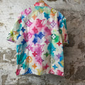 Louis Vuitton Watercolor Monogram Button Up Shirt Sz S