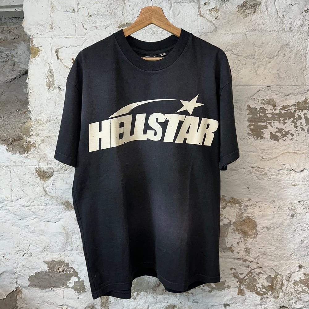 Hellstar Classic Logo Black T-shirt Sz M