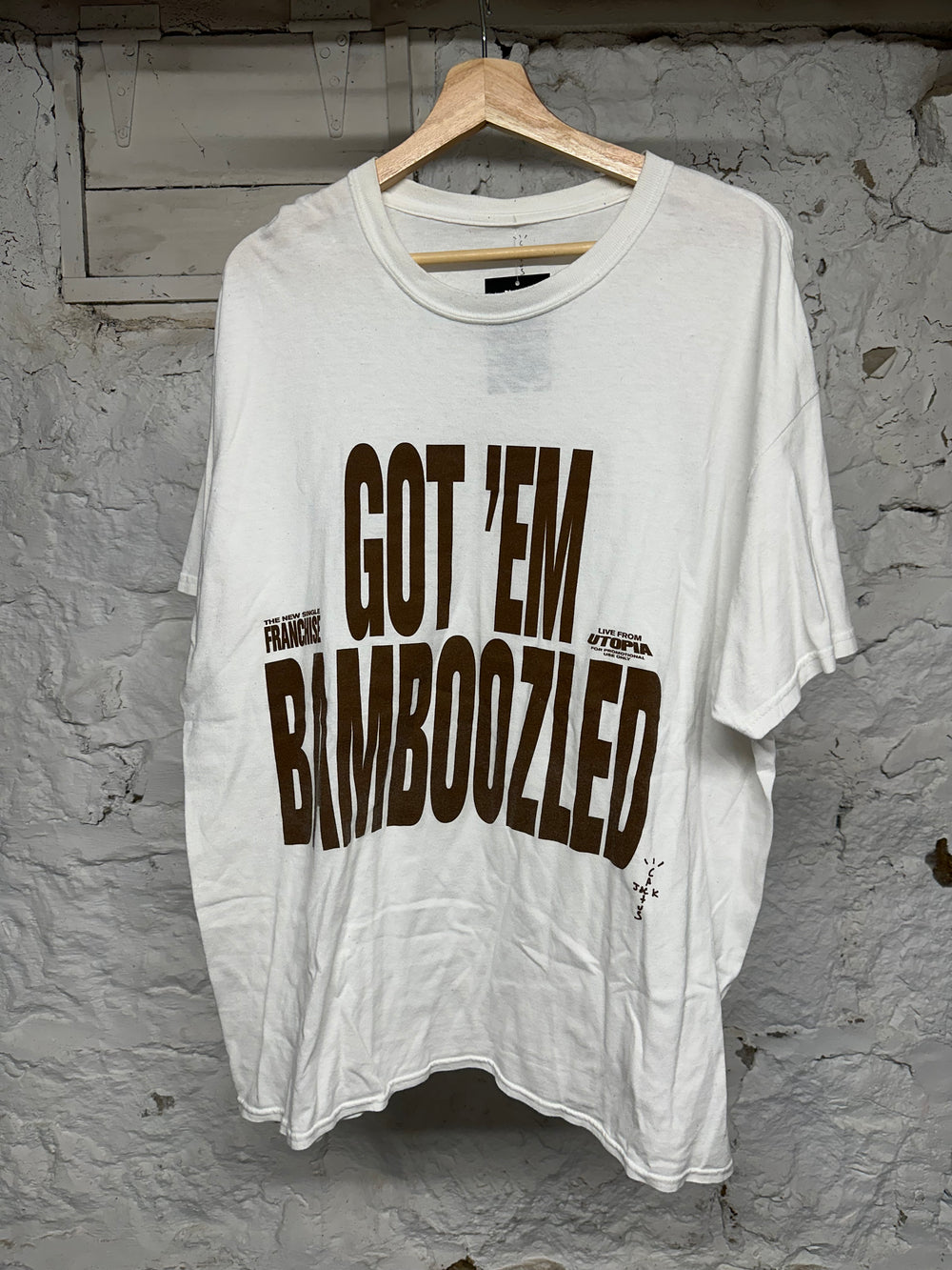 Travis Scott Utopia Got Em T-Shirt Sz OS