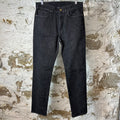Louis Vuitton Dark Grey Monogram Denim Jeans Sz 30