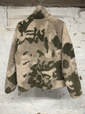 Fear of God Essentials Camo Fleece Jacket Sz XS