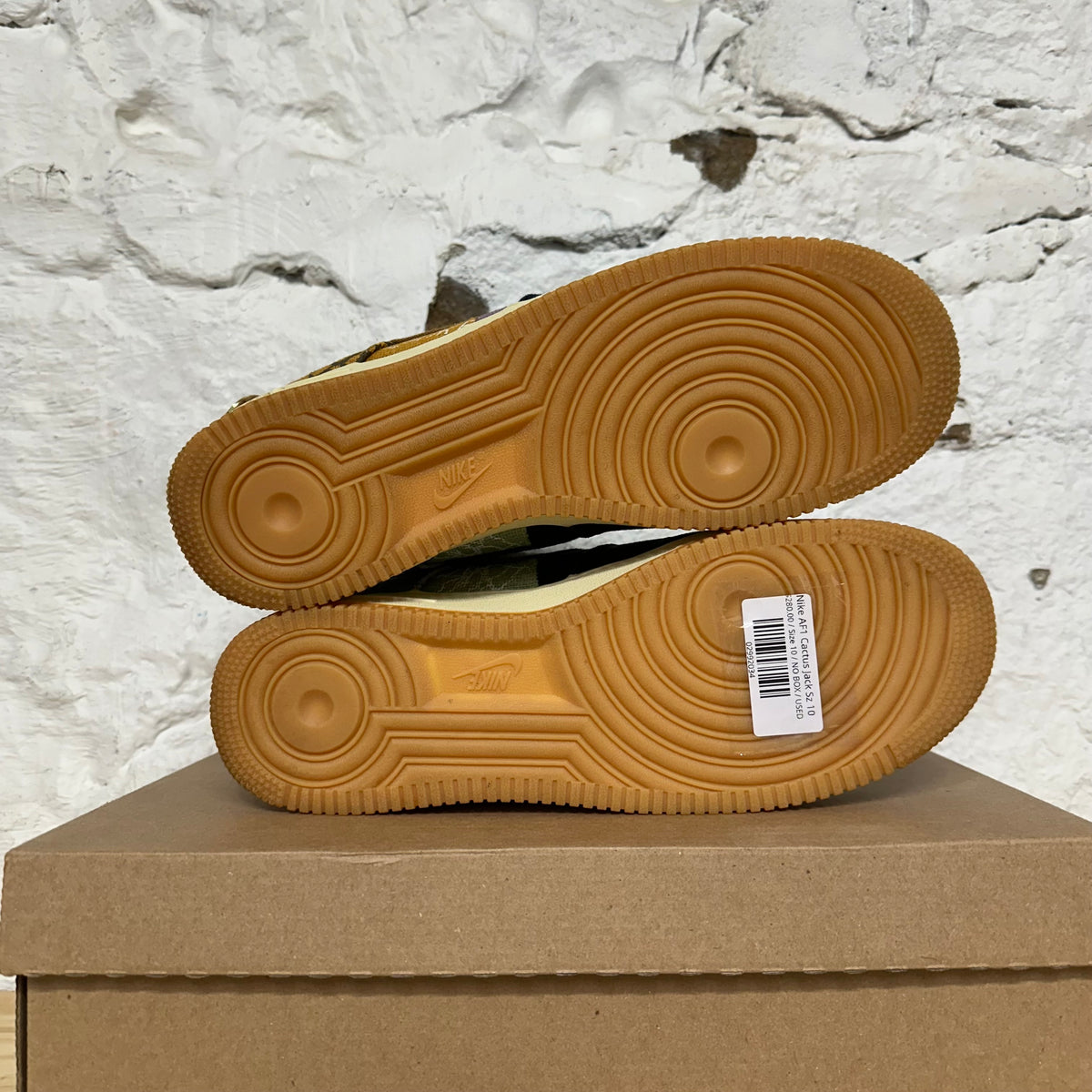 Nike Air Force 1 Low Travis Scott Cactus Jack Sz 10