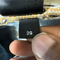 Amiri Plain Blue Denim Jeans Sz 29