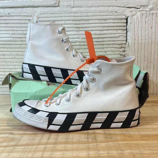 Converse Off White Chuck Taylor All Star 70 sz 11 Size 11 - Off-White x Converse Chuck 70 White for sale  main image 3