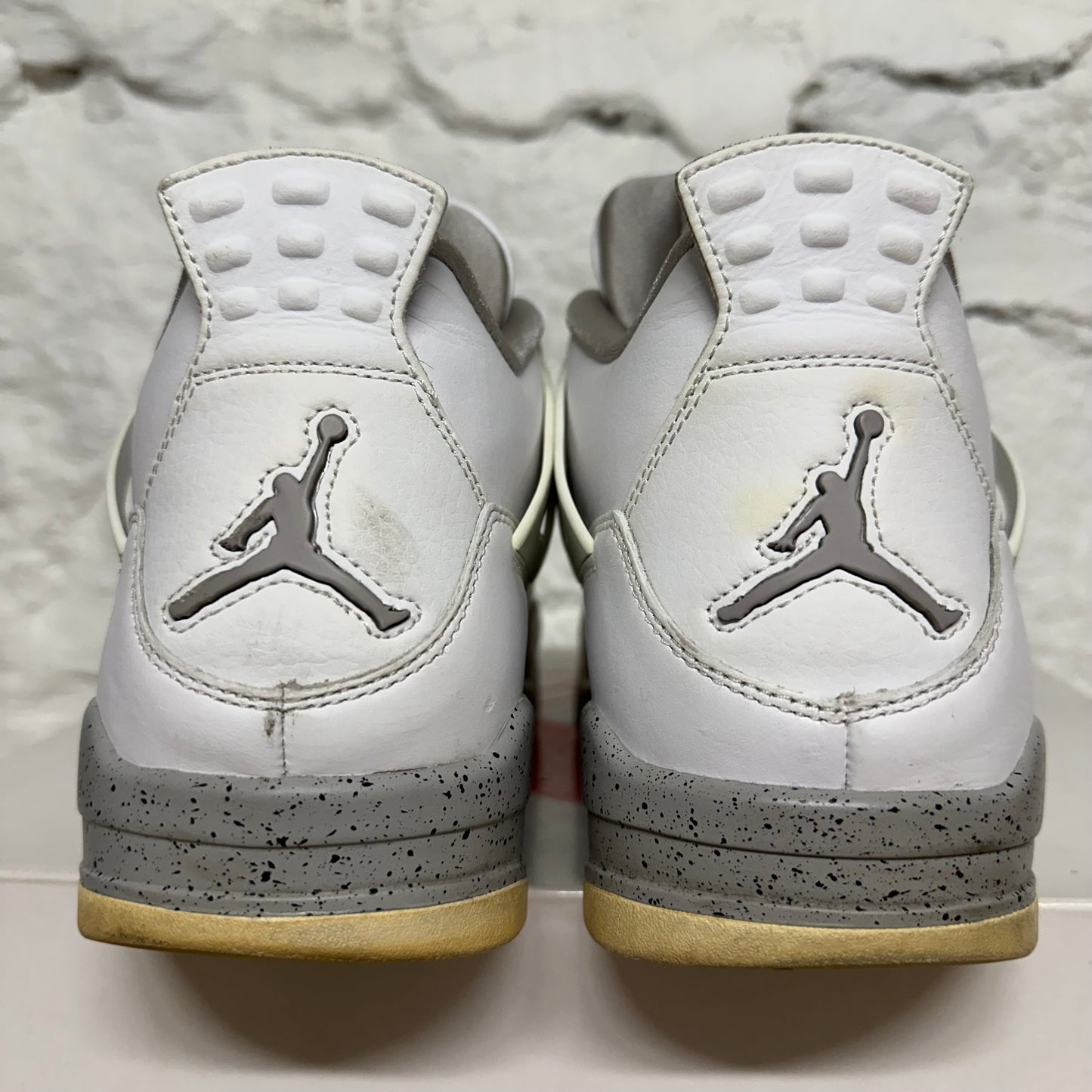 Air Jordan 4 White Oreo Sz 12