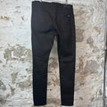 Amiri Knee Hole Black Denim Jeans Sz 38
