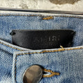 Amiri MX2 Brown Paisley Blue Denim Jeans Sz 32
