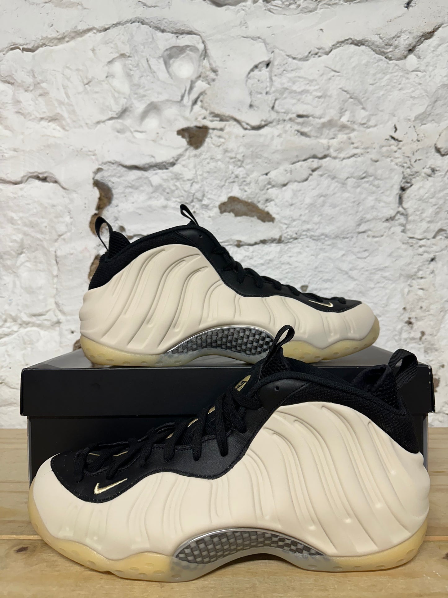 Nike Air Foamposite One Light Orewood Brown Sz 12 DS