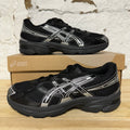 Asics Gel-1130 Black Pure Silver Sz 7 DS