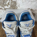 Louis Vuitton Baby Blue White Maxi Trainer Sneaker Sz 6.5 (39)