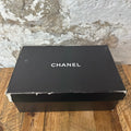 Chanel CC Pink Grey Black Tweed Trainer Sneaker Sz 6 (38)