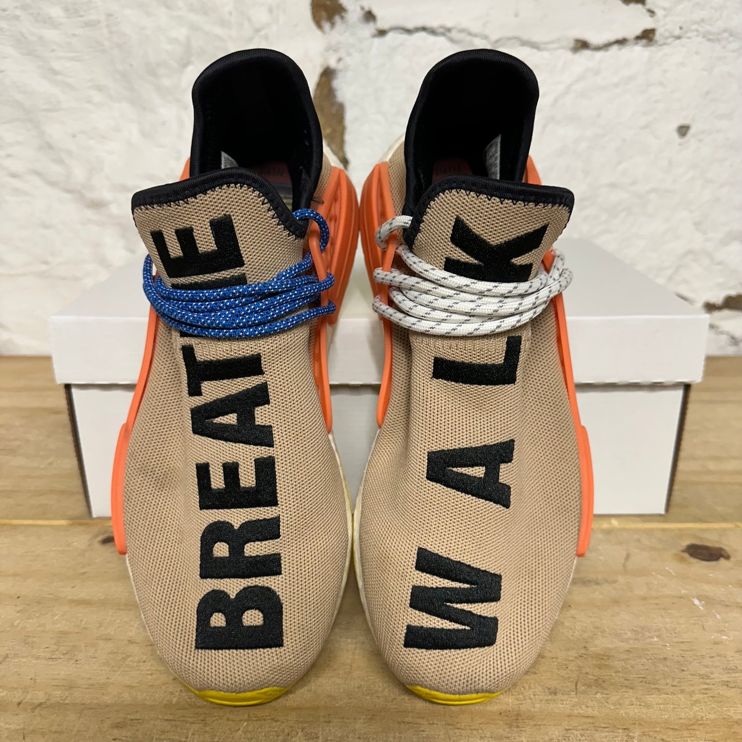 Adidas Human Race NMD Pharrell Pale Nude Sz 8.5