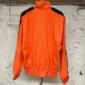 Heron Preston Orange Black Track Jacket Sz S