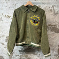 Vale Angry Bee Olive Corduroy Jacket