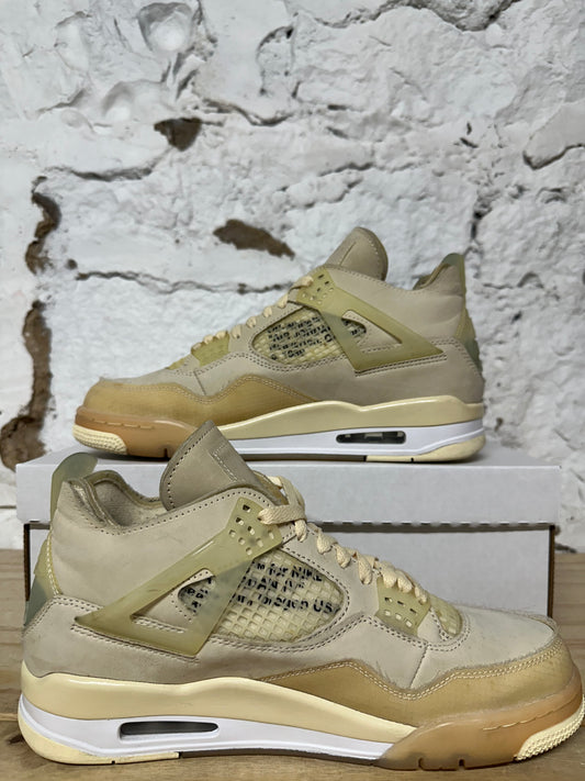 Air Jordan 4 Off White Sail Sz 9 (10.5W)