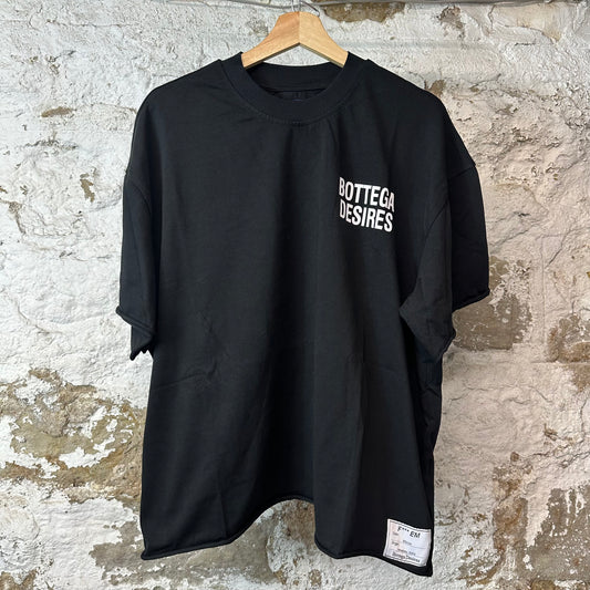 Bottega Desires Fuck Em Black T-Shirt Sz L