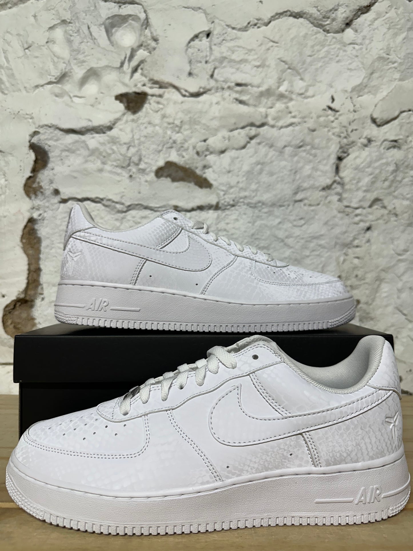 Nike Air Force 1 Low Kobe Bryant Forever White Sz 11 DS