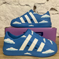 Adidas Adifom Superstar The Simpsons Clouds Sz 10