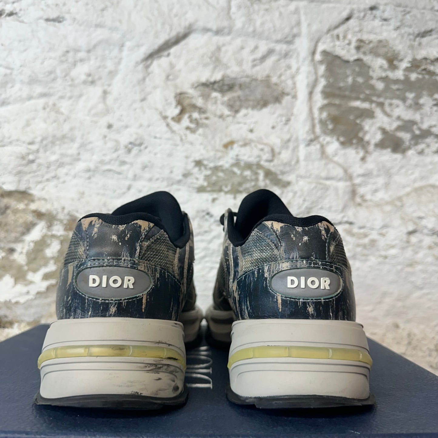 Dior CD1 Black Marble Sneaker Sz 8 (41)
