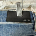 Amiri Camo Bones Blue Denim Jeans Sz 30
