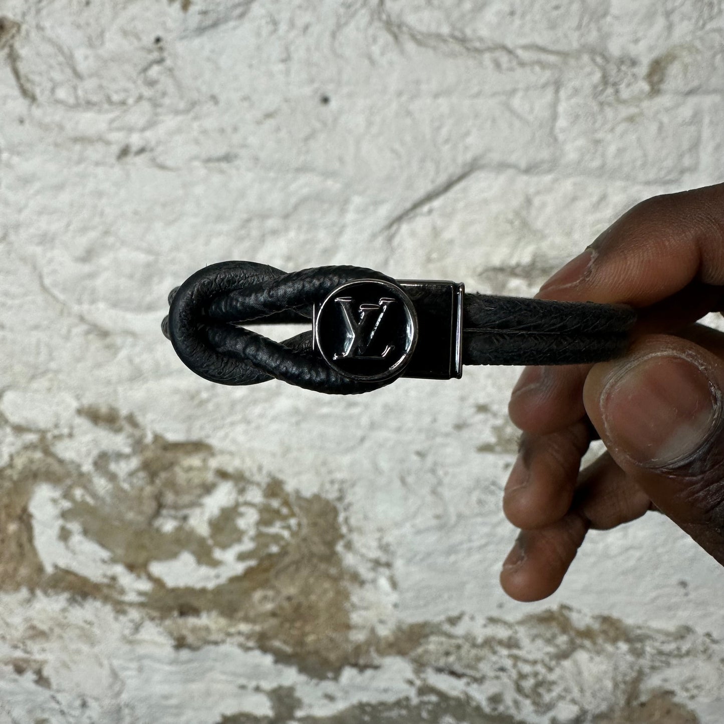 Louis Vuitton Graphite Double Keep It Bracelet W/ Box