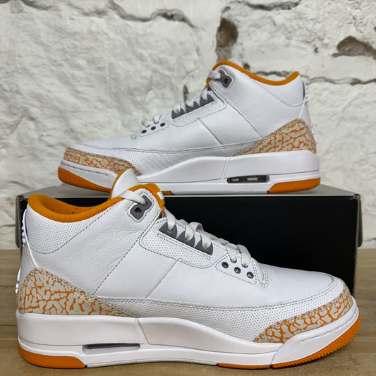 Air Jordan 3 Orange Citrus Sz 8.5 (10W)
