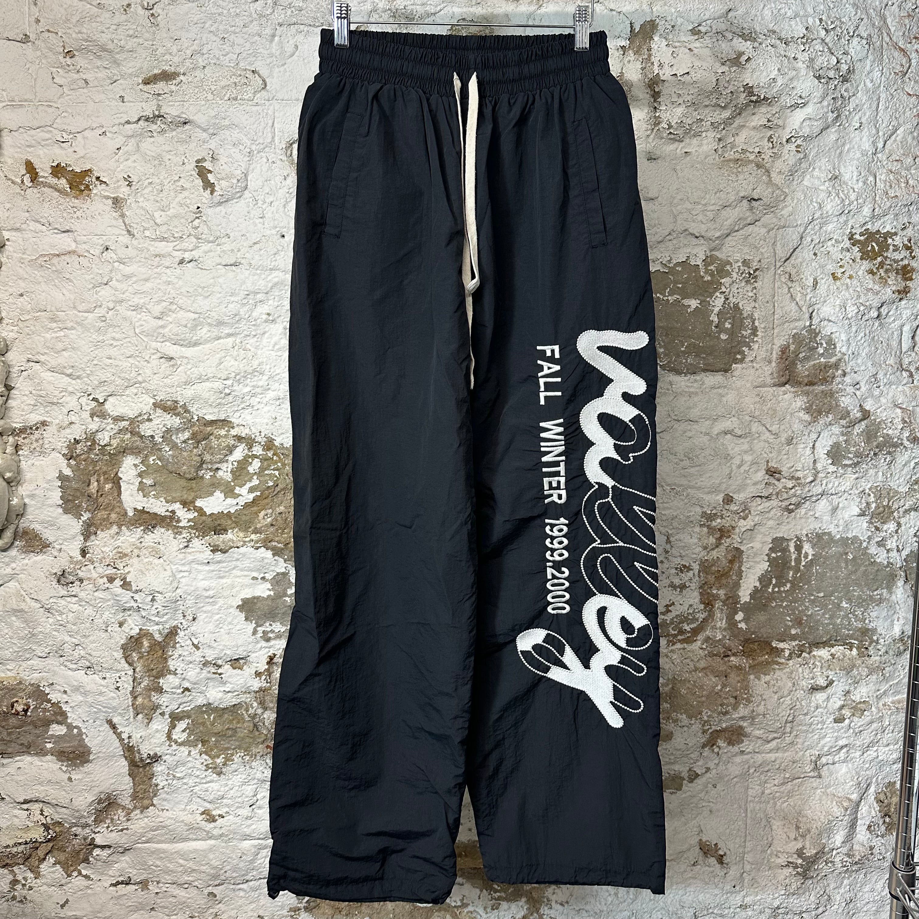 Vale Swish Black Track Pants Sz S