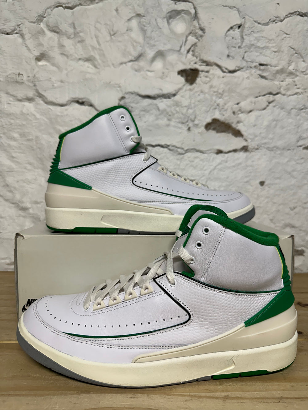 Air Jordan 2 Lucky Green Sz 12