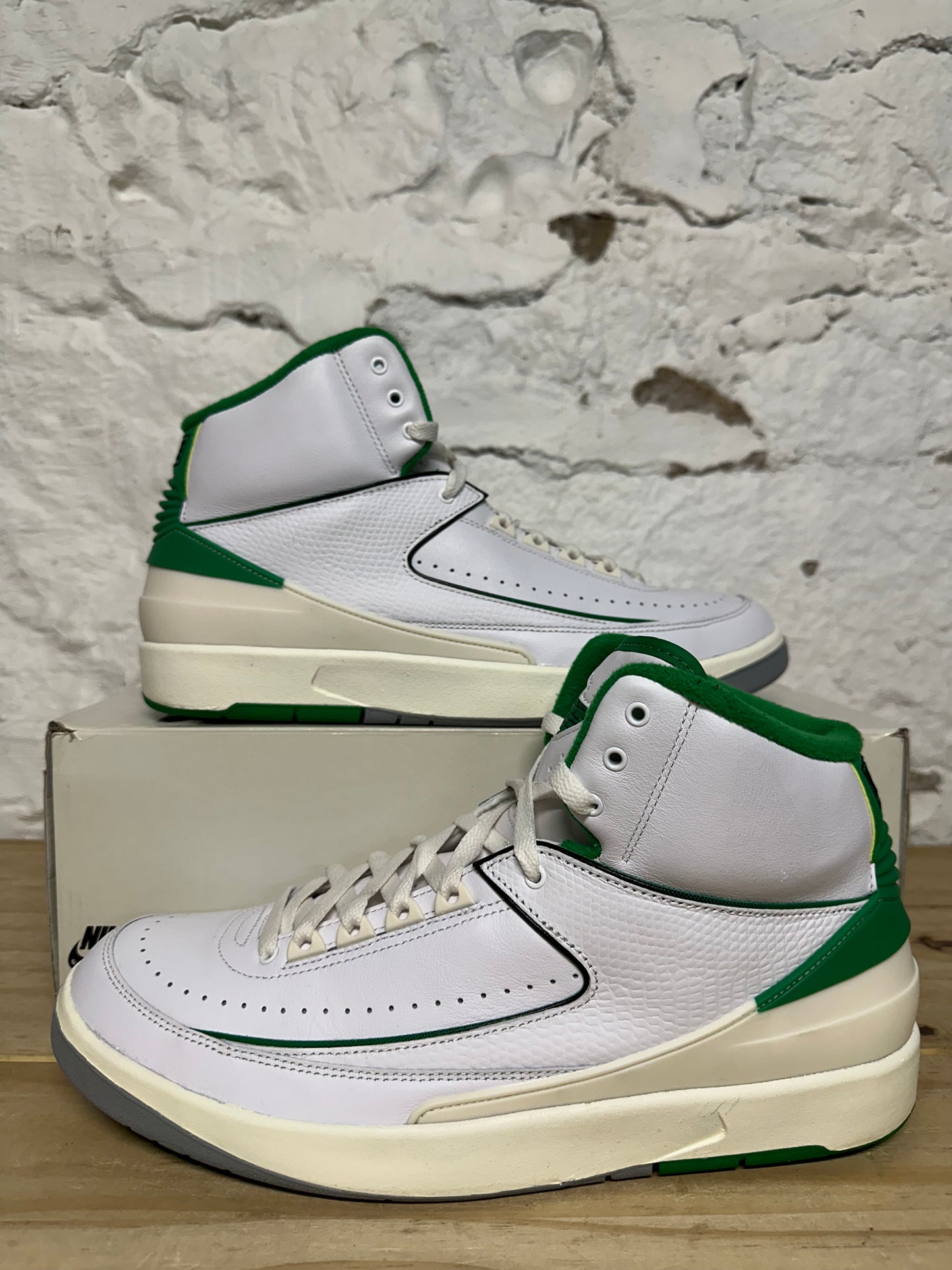 Air Jordan 2 Lucky Green Sz 12