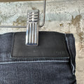 Amiri Faded Black Distressed Denim Jeans Sz 34