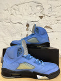 Air Jordan 5 UNC University Blue Sz 9.5