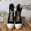 Rick Owens High Pentastitch Black Milk Sneaker Sz 9.5 (42.5)