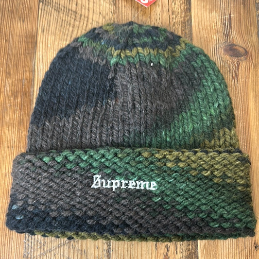 Supreme Wool Camo Beanie DS