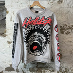 Hellstar Heaven Crewneck Gray Sz S