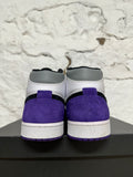 Air Jordan 1 Mid Court Purple Sz 12