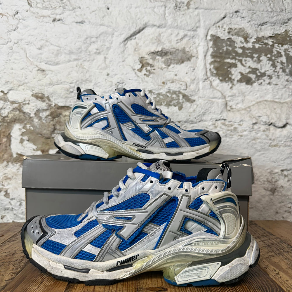 Balenciaga Runner Blue Grey White Sneaker Sz 10 (43)